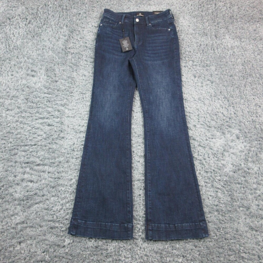 Prosperity Denim Jeans Womens 30 Blue Bootcut Trouser High Rise 28x32.5 NWT